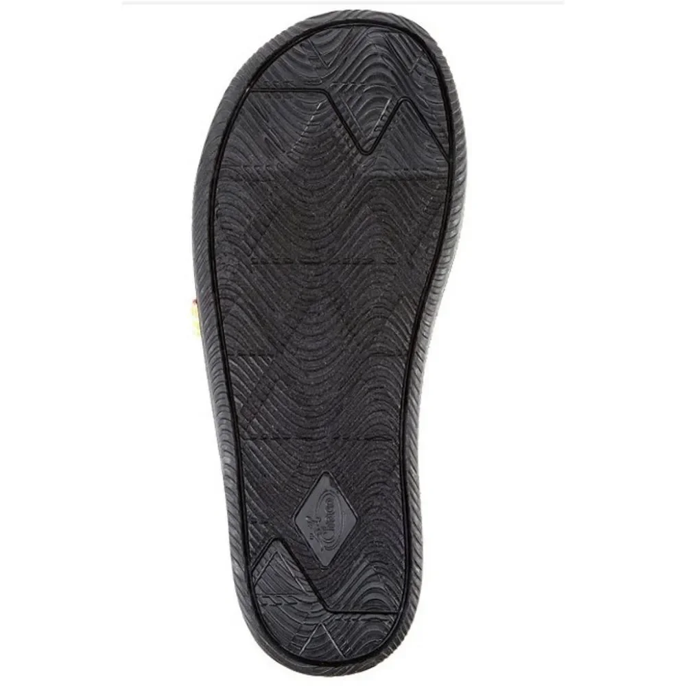 Chaco Kids' Chillos‎ Tie-Dye Slides (Youth) Black  Size 4 New